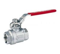 Vanne boisseau sphérique inox 316 - poignée cadenassable - FF 15x21 SFERACO