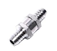 Vanne Clapet anti-retour unidirectionnel en aluminium for carburant, eau, gaz, air, vide, essence et diesel. Disponible 4 tailles : 6/8/10/12 mm. Applications marines automobiles(8mm)