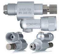 Vanne CleanShot pour Pulvérisateur Airless - Anti-Goutte | Pression 248 Bar | Filetage 7/8"" | Rotation 180°