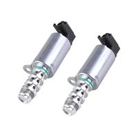 Vanne commande Électrovanne de commande de synchronisation d'arbre à cames,Convient pour Peugeot 407 607 3.0 V6 24V 211 Convient pour citroën C6 C5 VVT Électrovanne (2 pcs)