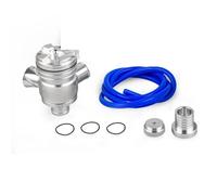 Vanne commande Valve de décharge S inverseur Turbo BOV,Convient pour Volkswagen GTI Jetta,Convient pour Audi 1.8T 2.7T Électrovanne (Silver without logo)