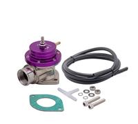 Vanne commandée électro Valve de soufflage Turbo universelle de type S, adaptateur de décharge/soufflage BOV réglable de 25psi Vanne solénoïde