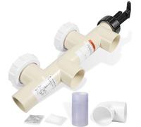 Vanne coulissante de rechange en PVC de qualité supérieure pour Pentair 263064, compatible avec FNS Plus FNSP24/36/48/60, Quad DE QUAD60/80/100, filtres à sable Triton II, raccord coulissant de 5,1 cm