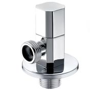 Vanne D’Arrêt G1/2 Chauffe-Eau De Toilette Interrupteur D'Arrivée D'Eau Chaude Et Froide Vanne D'Arrêt Roue Octogonale