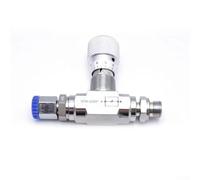 Vanne d'accélérateur bidirectionnelle avec connecteur 08L Vanne de commande hydraulique Corps en acier au carbone 6,35 mm NPT Filetage femelle Ressort Pression 7 25 PSI Débit 46 GPM (STB-G3/8)