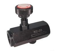 Vanne d'accélérateur hydraulique Way avec plusieurs options de débit pour intégration du système KC-02/03/04/06/08 (KC-03)