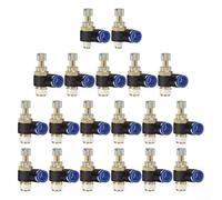 Vanne d'accélérateur série SL pour réguler le débit d'air dans les lignes pneumatiques à l'aide de tubes de 4 mm à 12 mm avec bague de libération ovale (S10-01)