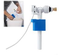 Vanne d'admission de chasse d'eau en laiton pour réservoir d'eau Geberit pour réservoir d'eau TECE Volume d'eau réglable pour toilettes en porcelaine plastique