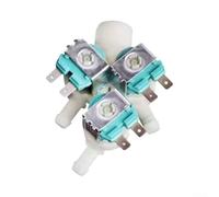 Vanne d'admission de lave-glace de rechange pour LG pour modèles Kenmore 5220FR2075L 5220FR2006H Électrovanne trois voies Contrôle de l'eau chaude et froide