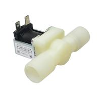 Vanne D'admission De Machine À Laver, For FCD-90A, Électrovanne À Double Tête, Dents Externes Collées, Droite, 4 Ports, 12 V CC/220 V CA(FCD-90A AC220V)