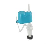 Vanne d'admission de réservoir de toilette en plastique avec chemin d'écoulement horizontal pour toilettes plus anciennes et raccord fileté standard G1/2 20 mm