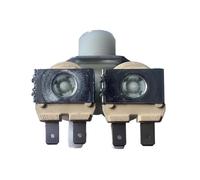 Vanne D'admission D'eau For Machine À Laver, Compatible Avec Haier Et LG, Électrovanne À Double Tête, Une Entrée, Deux Sorties