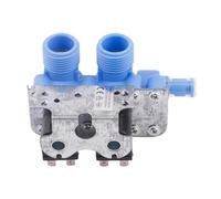 Vanne D'admission D'eau For Machine À Laver, Régulateur De Débit D'eau À Double Tête For Machine À Laver 110 V/220 V(110V)