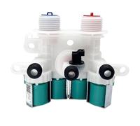 Vanne d'admission d'eau for machine à laver W11165546, électrovanne d'admission d'eau à quatre têtes, vanne d'injection d'eau 120 V W11096267