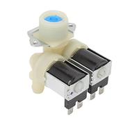 Vanne d'admission d'eau pour lave-linge, vanne d'admission magnétique à double tête, vanne d'admission d'eau ABS pour lave-linge à cylindre FPS180A 220-240 V