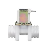 Vanne D'admission Et De Vidange D'eau, Électrovanne En Plastique À Filetage Femelle DN15 RO DC12V DC24V AC220V(Pressure Type,12V_NORMALLY CLOSED)