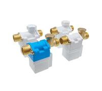 Vanne d'admission G1/2" DN15 220 VAC 12 VDC 24 V Normale Close Pilot T Type Blass Chauffe-eau solaire Électrovanne avec fonction de contrôle (A01 AC 220 V, non identifié)