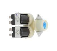 Vanne d'admission magnétique à double tête for machine à laver AC 220-240 V, compatible avec FPS180A, pièces de rechange for vanne d'admission de machine à laver à cylindre