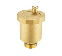 Vanne d'aération automatique en laiton moulé de haute précision avec filetage mâle standard pour une performance constante dans les systèmes de chauffage (1,9 cm)