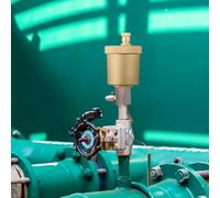 Vanne d'aération automatique pour systèmes de chauffage hydraulique, raccord fileté en laiton de 2,5 cm, pression maximale de 10 bar, valve de purge d'air pour radiateurs à eau chaude