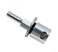 Vanne d'aération de carburant en aluminium barbelé 5/16 avec raccord amovible et dimensions optimisées pour les installations serrées