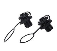 Vanne D'air de Bateau Gonflable 2 Pièces, Bouchons D'air en Spirale Vis de Remplacement de Gonflage à Sens Unique Valve Boston pour Canot Pneumatique Radeau Kayak Piscine Bateau