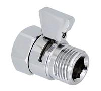 Vanne d'angle de contrôle du débit de douche, vanne directe portative en laiton, dispositif de réglage du Volume d'eau, régulateur de pression d'eau