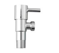 Vanne d'angle de robinet en acier inoxydable 304, 2 pièces, entrée, arrêt d'eau, Applicable cuisine salle bains Pour Salle De Bain
