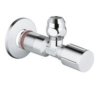valve angulaire Grohe 22039000 chromé 1/2 "x3 / 8", auto-étanche