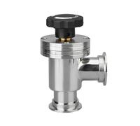 Vanne D'angle Manuelle À Déflecteur À Vide Poussé, Ports KF16, KF25, KF40 Et KF50, Acier Inoxydable 304 Et Joint À Soufflet, 1 Pièce - For Systèmes Semi-conducteurs(KF40)
