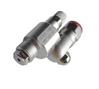 Vanne d'arrêt 287030, articulation rotative à 180 °, raccord fileté 1/4", valve anti-éclaboussures pour pulvérisateurs de peinture, adaptateur de pulvérisation sans air