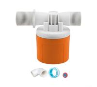 Vanne d'arrêt automatique avec mécanisme de flotteur, contrôleur de niveau d'eau pour cuve de piscine, dispositif anti-débordement, raccord d'irrigation de jardin, 1,9 cm (entrée latérale)