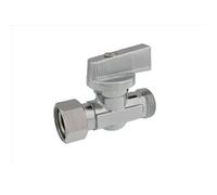 Vanne d'arrêt bicone, mâle / mâle 12 x 17 mm 12 x 17 mm