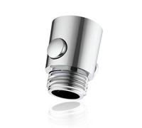 Vanne d'arrêt de douche RV - Limiteur de débit G1/2 - Valve d'arrêt rapide - Régulateur de débit d'eau pour pulvérisateur de bidet (argenté)