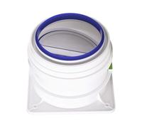 Vanne d'arrêt de fumée de cuisine, filtration efficace des particules, valve d'essai de cuisine