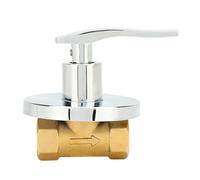 Vanne D'arrêt d'eau, Vanne D'arrêt d'eau à Installation Dissimulée en Cuivre de qualité Supérieure, Vanne D'arrêt d'eau Anti-Fuite pour Tuyau d'eau