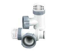 Intex Lot de 2 valves à piston hors sol avec joints et écrous