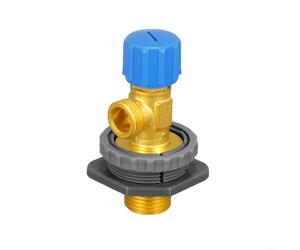 Vanne d'arrêt laiton pour robuste pour chasse d'eau murale Vanne | Laiton massif, filetage G3/8, compatible pour geberit 240.269.00.1, arrêt pour précis, longue durée