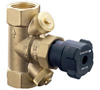 Vanne d'arrêt Oventrop Hycocon ATZ 1067306 DN20,3/4" filetage intérieur, avec isolation