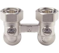 Vanne d'arrêt pour chauffage.VK3/4" ANGLE V2495EX020A