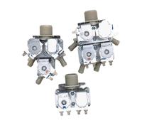 Vanne d'arrivée de lave-linge, compatible avec LG, DC12V | Électrovanne de rechange, pièce de lave-linge, structure à vanne(3 water outlets)