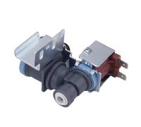 Vanne D'Arrivée D'Eau, Électrovanne D'Arrivée D'Eau pour Machine à Glaçons de Réfrigérateur Pièces de Rechange Compatible avec Whirlpool Kenmore Maytag W10498976 W10420082