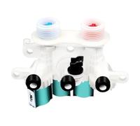 Vanne d'arrivée d'eau for lave-linge, compatible avec Whirlpool, W11220230/W11096268