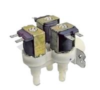 Vanne D'arrivée D'eau For Machine À Laver : Électrovanne Triple Coudée 230 V CA Entrée 3,4" Sortie 11,5 Mm DN10 ELBI