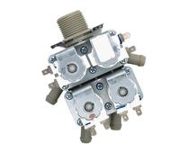 Vanne d'arrivée d'eau lave-linge, compatible avec LG | AJU75412402 AJU75412413, électrovanne 4 voies, 1 entrée 4 sorties, DC 12V(AJU75412402)