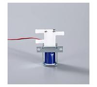 Vanne DC 6V/ 12V/ 24V/ 36V Petite électrovanne à eau électromagnétique Mini micro électrovanne 2 positions 3 voies Vanne d'eau de contrôle de débit N/C (Voltage : électrovanne 6V)(24V Solenoid Valve)