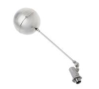 Vanne de capteur de flotteur en acier inoxydable DN15 avec bras réglable for réservoir d'eau, 1 vanne de contrôle d'eau à filetage mâle