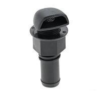 Vanne de carburant marine compacte avec conception Thru Hull, unité en nylon léger compatible avec tuyau 5/8