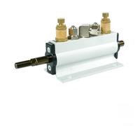 Vanne de changement de pneu en alliage d'aluminium 5 voies résistant à la chaleur jusqu'à 105 °C Valve de commande pneumatique pour garage automobile (A)