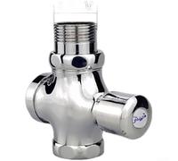 Vanne de chasse d'eau à pression retardée entièrement en cuivre, interrupteur à bouton poussoir pour urinoir Squat, soupape d'économie d'eau temporisée (B)